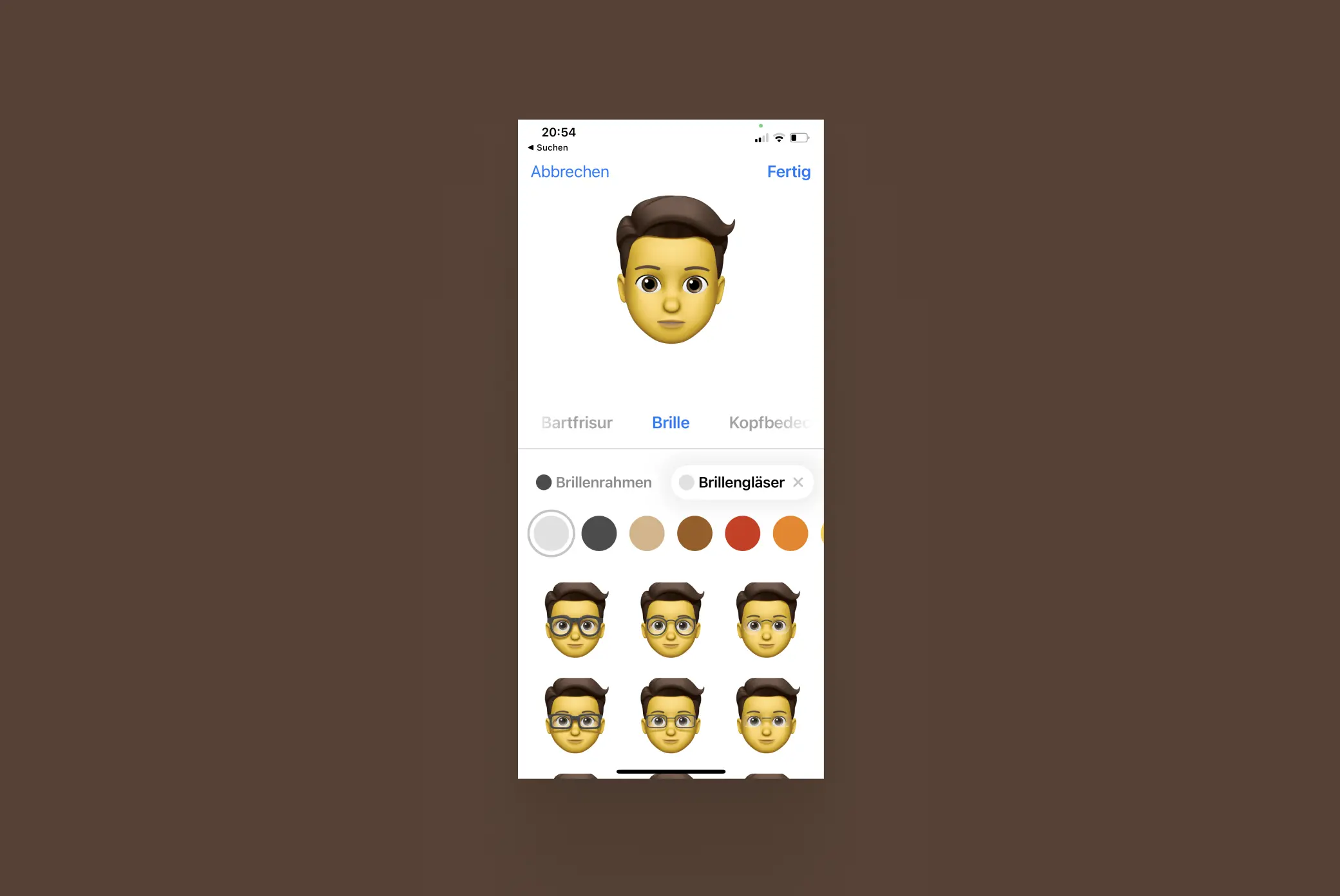 Apple Memoji Avatar Configurator