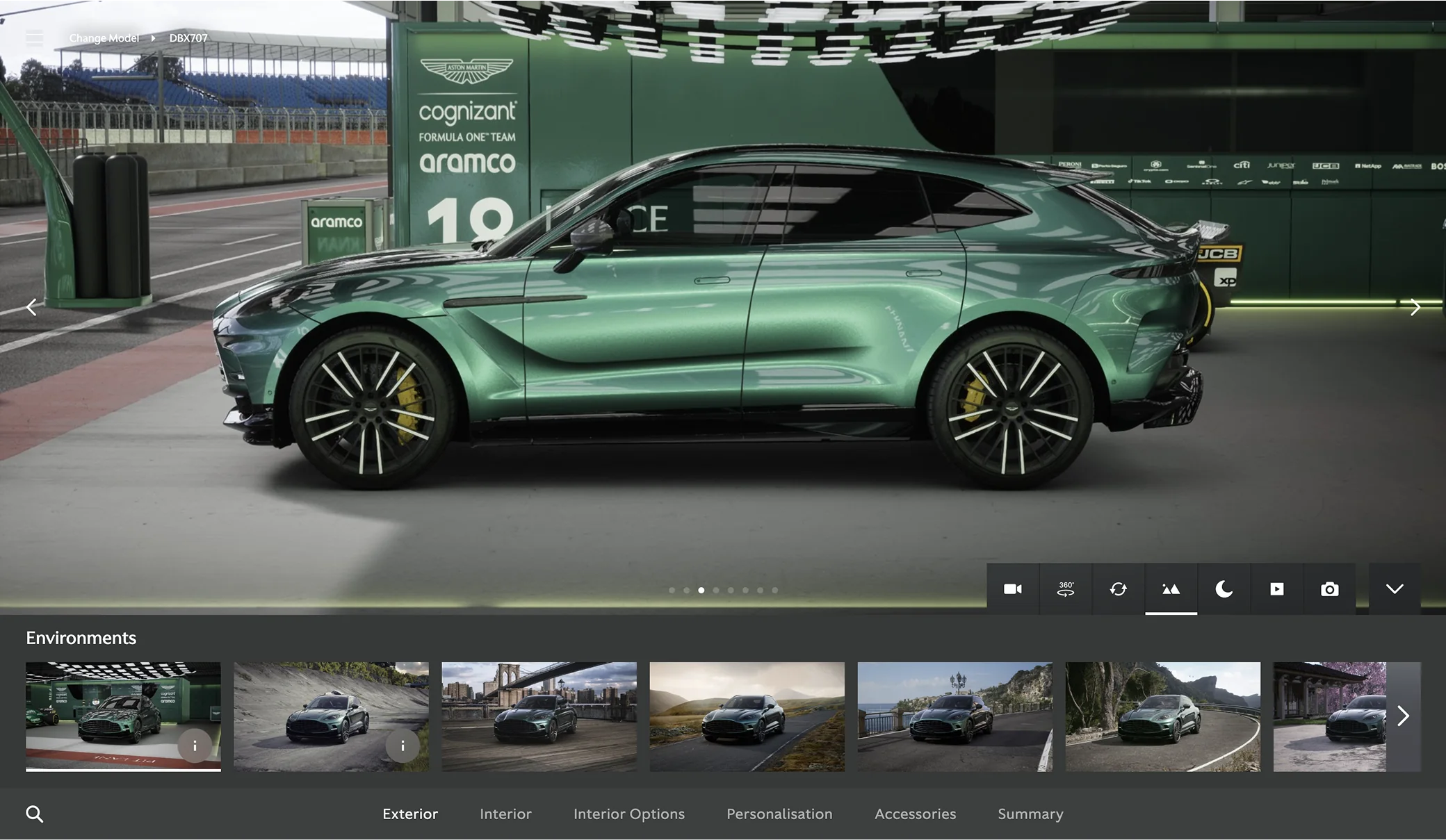 Aston Martin Car Configurator